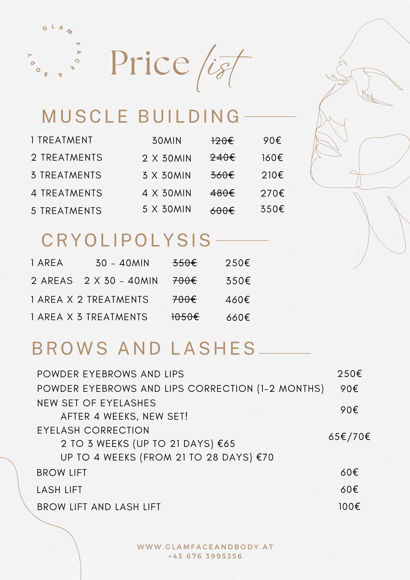 Price list